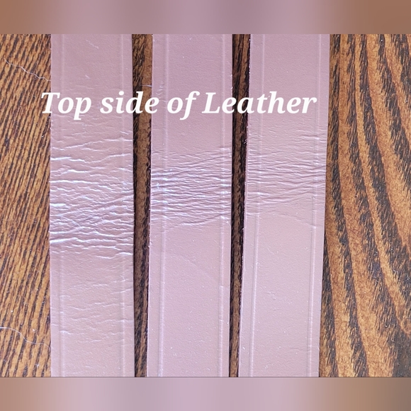 Lot of 3 Brown Leather Dog Collars Size 20 Unused - Picture 5 of 11